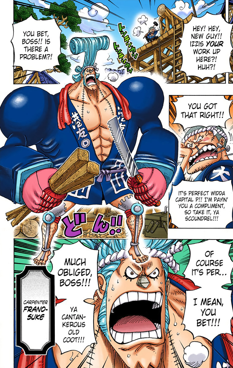 Read One Piece (Colored) chapter 909 image 8 on Lezhin