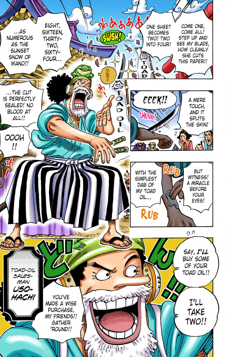 Read One Piece (Colored) chapter 909 image 9 on Lezhin