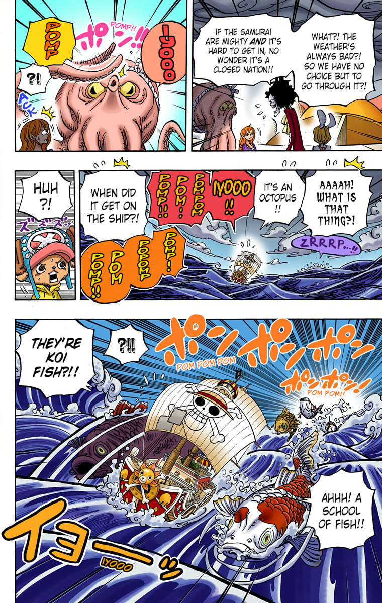 Read One Piece (Colored) chapter 910 image 5 on Lezhin