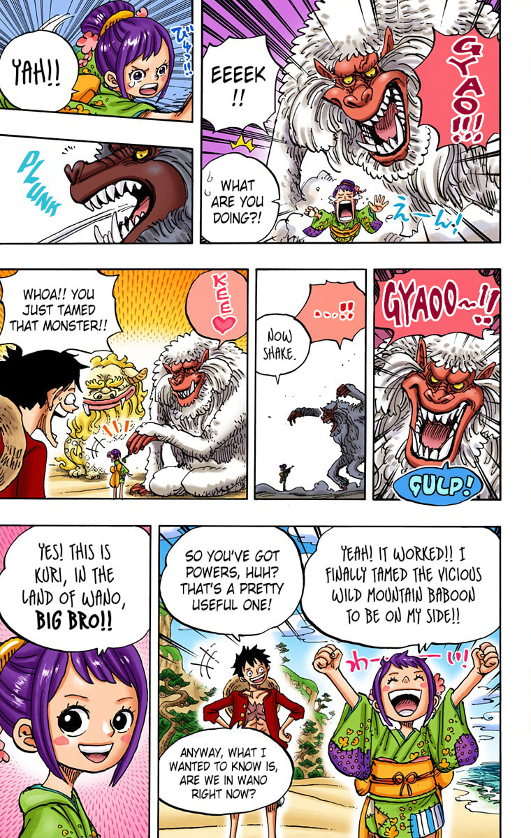 Read One Piece (Colored) chapter 911 image 10 on Lezhin
