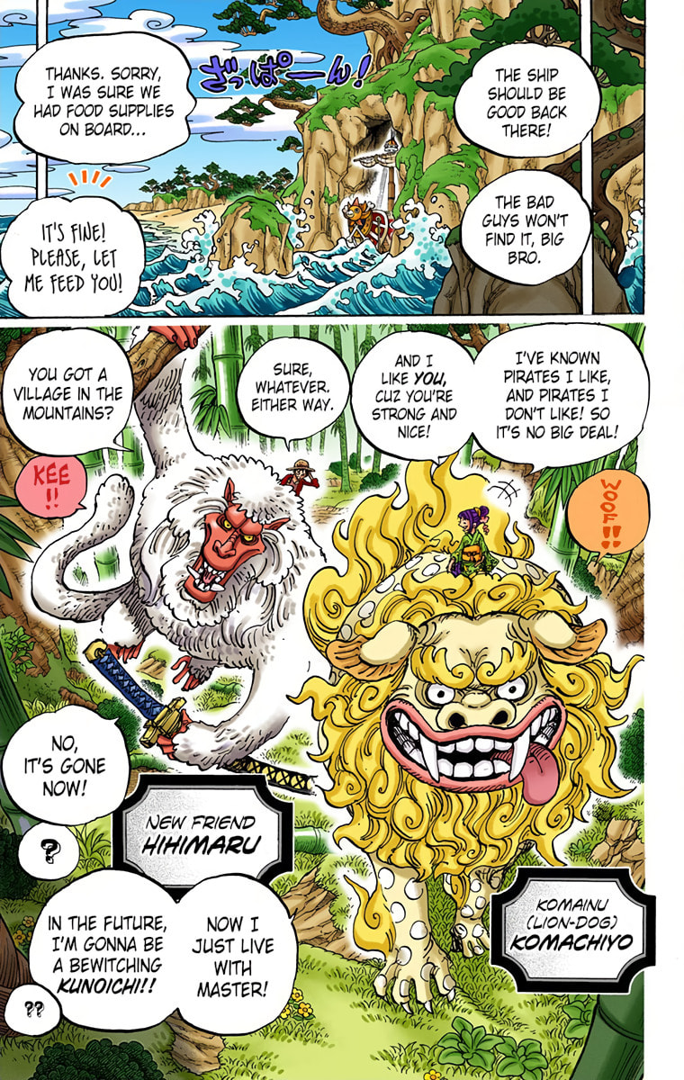 Read One Piece (Colored) chapter 911 image 12 on Lezhin
