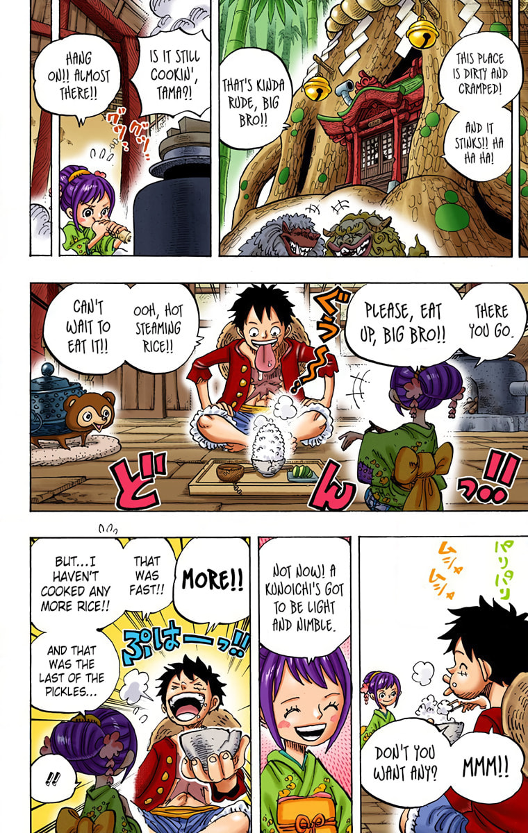 Read One Piece (Colored) chapter 911 image 13 on Lezhin