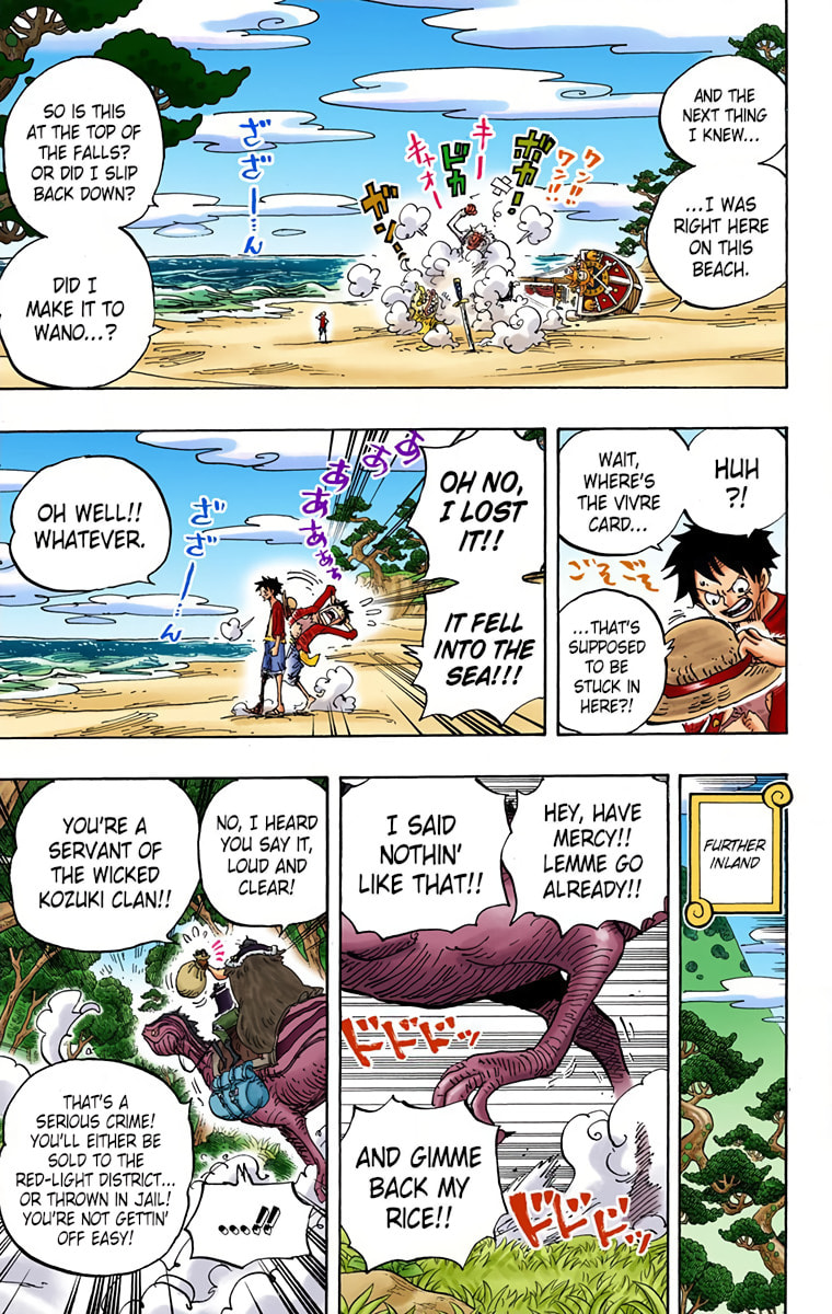 Read One Piece (Colored) chapter 911 image 4 on Lezhin