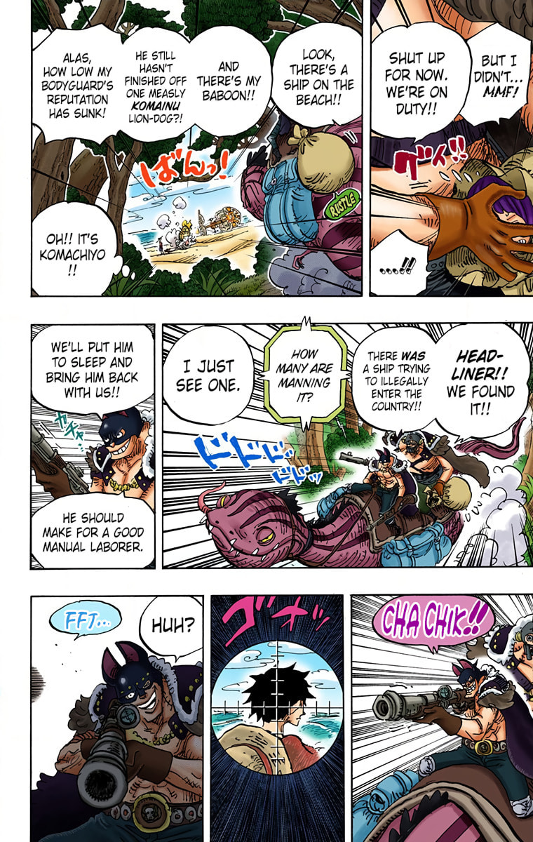 Read One Piece (Colored) chapter 911 image 5 on Lezhin