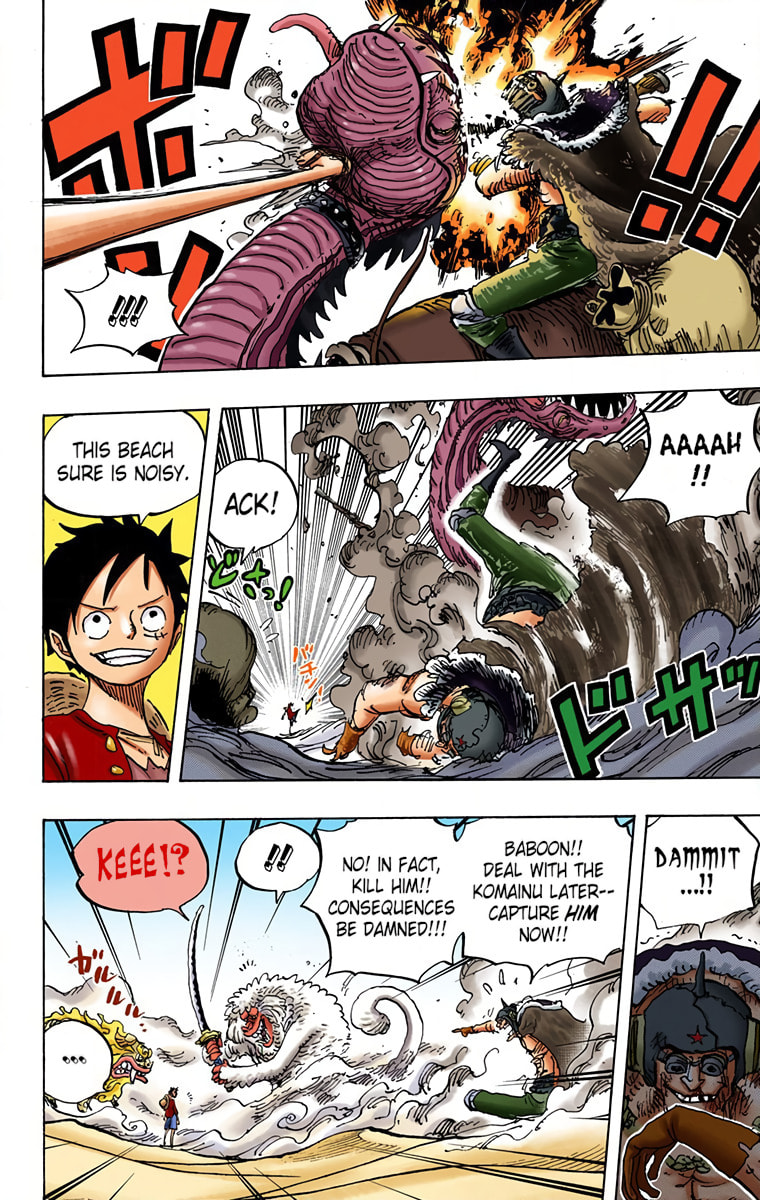 Read One Piece (Colored) chapter 911 image 7 on Lezhin