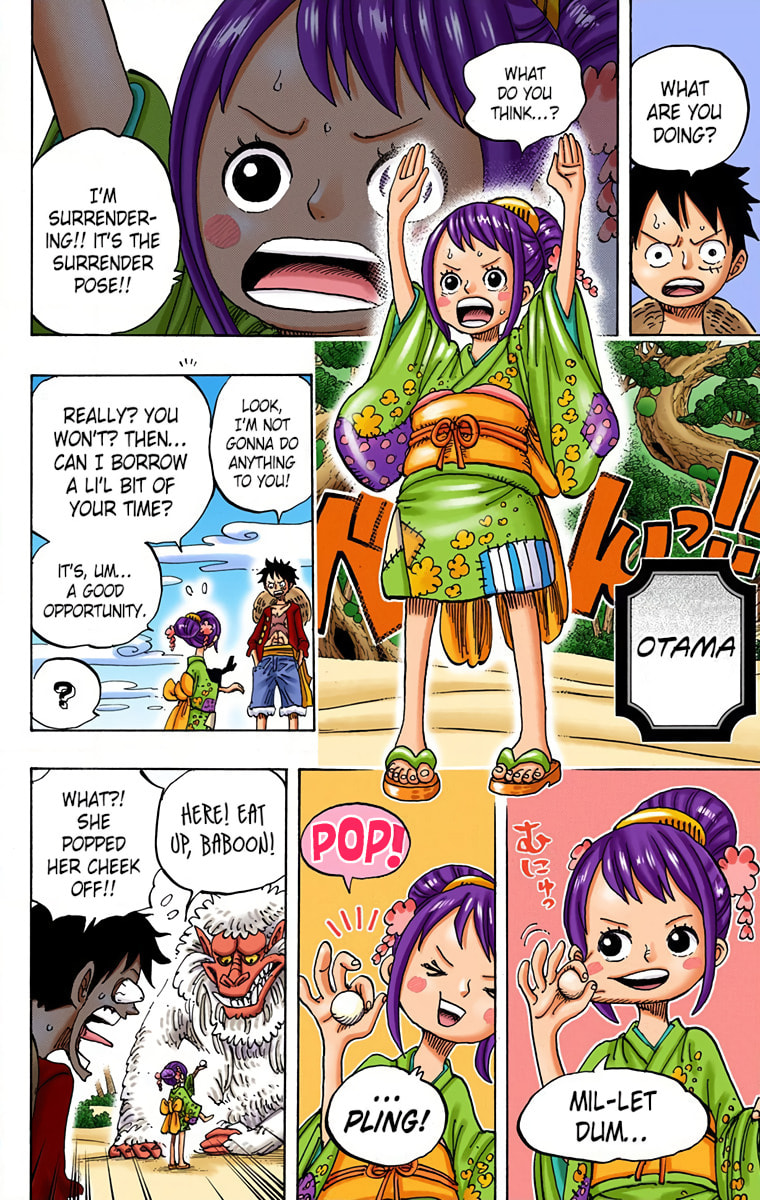 Read One Piece (Colored) chapter 911 image 9 on Lezhin