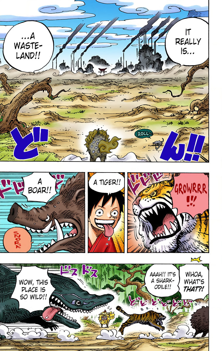 Read One Piece (Colored) chapter 912 image 12 on Lezhin