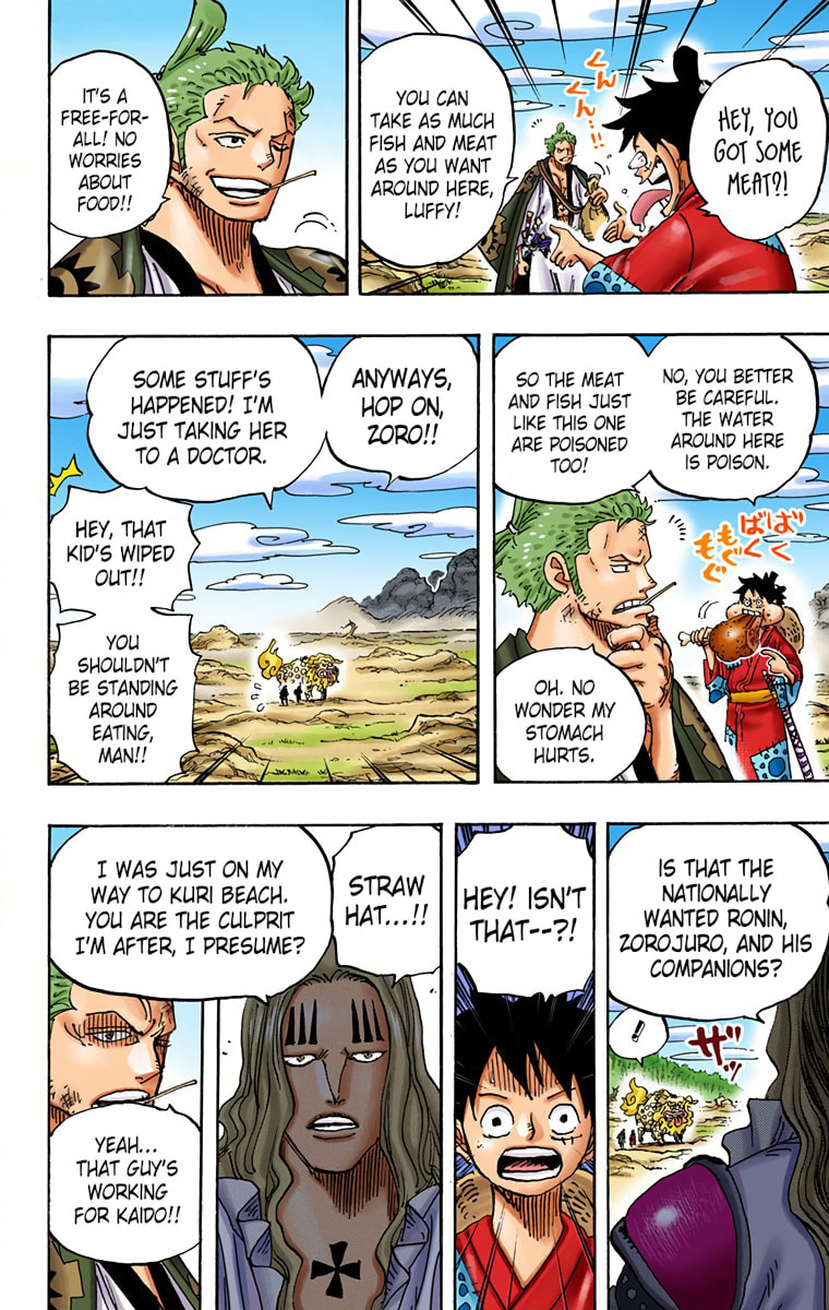 Read One Piece (Colored) chapter 912 image 17 on Lezhin