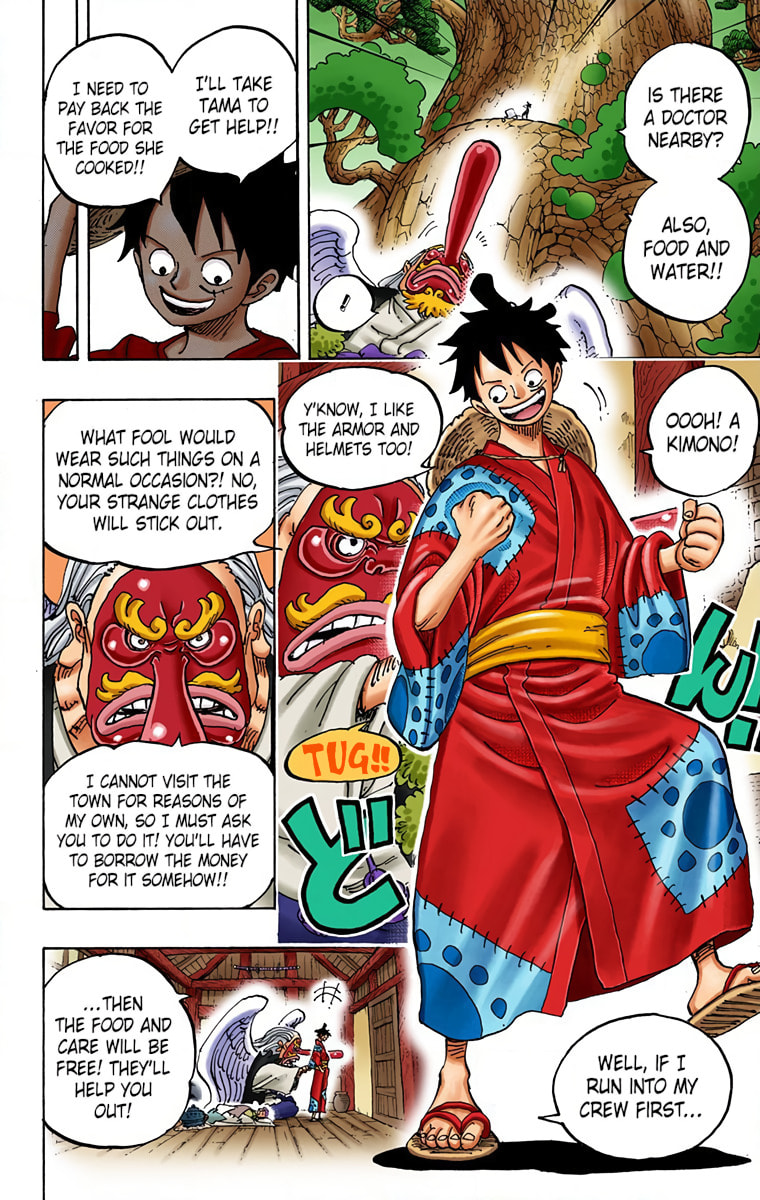 Read One Piece (Colored) chapter 912 image 7 on Lezhin