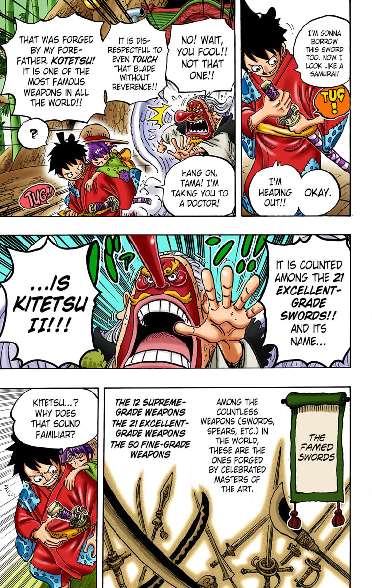 Read One Piece (Colored) chapter 912 image 8 on Lezhin