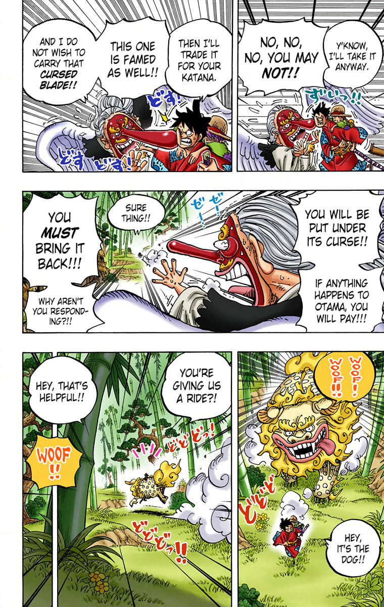 Read One Piece (Colored) chapter 912 image 9 on Lezhin
