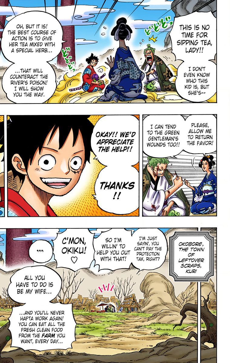 Read One Piece (Colored) chapter 913 image 11 on Lezhin