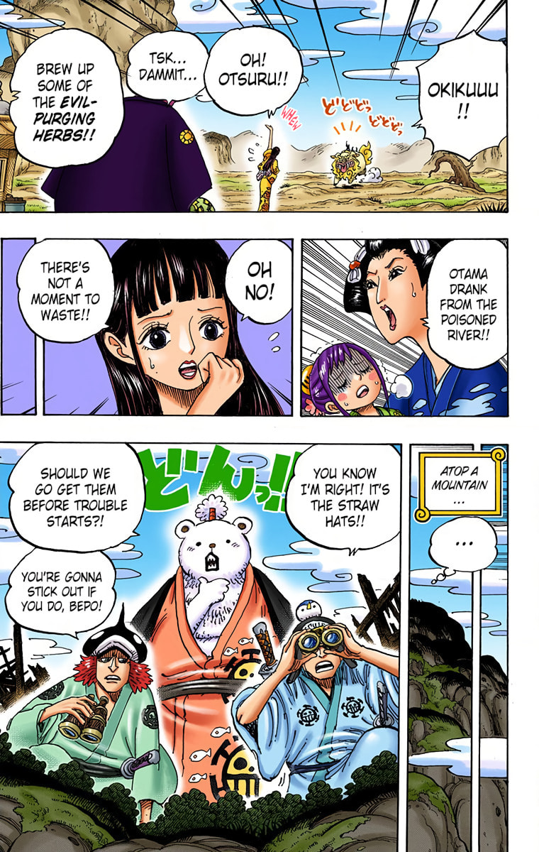 Read One Piece (Colored) chapter 913 image 13 on Lezhin