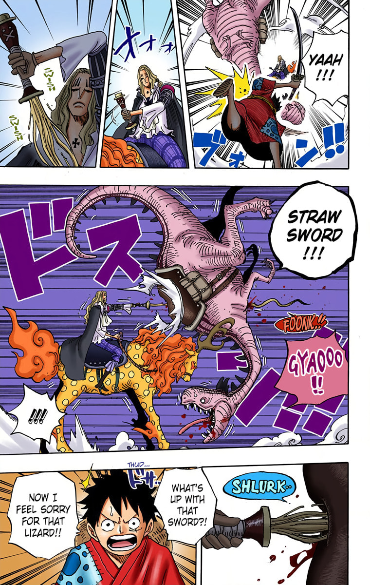 Read One Piece (Colored) chapter 913 image 4 on Lezhin