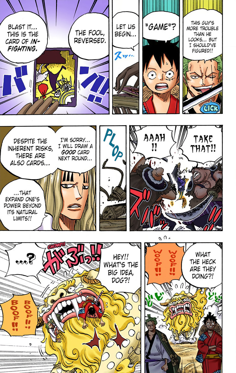 Read One Piece (Colored) chapter 913 image 7 on Lezhin