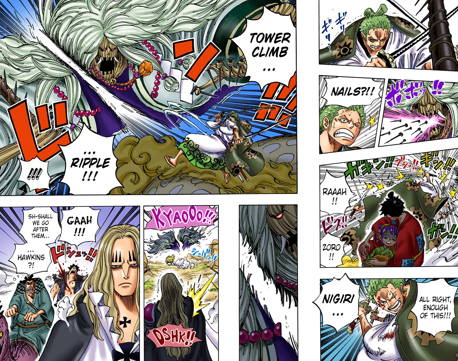 Read One Piece (Colored) chapter 913 image 9 on Lezhin