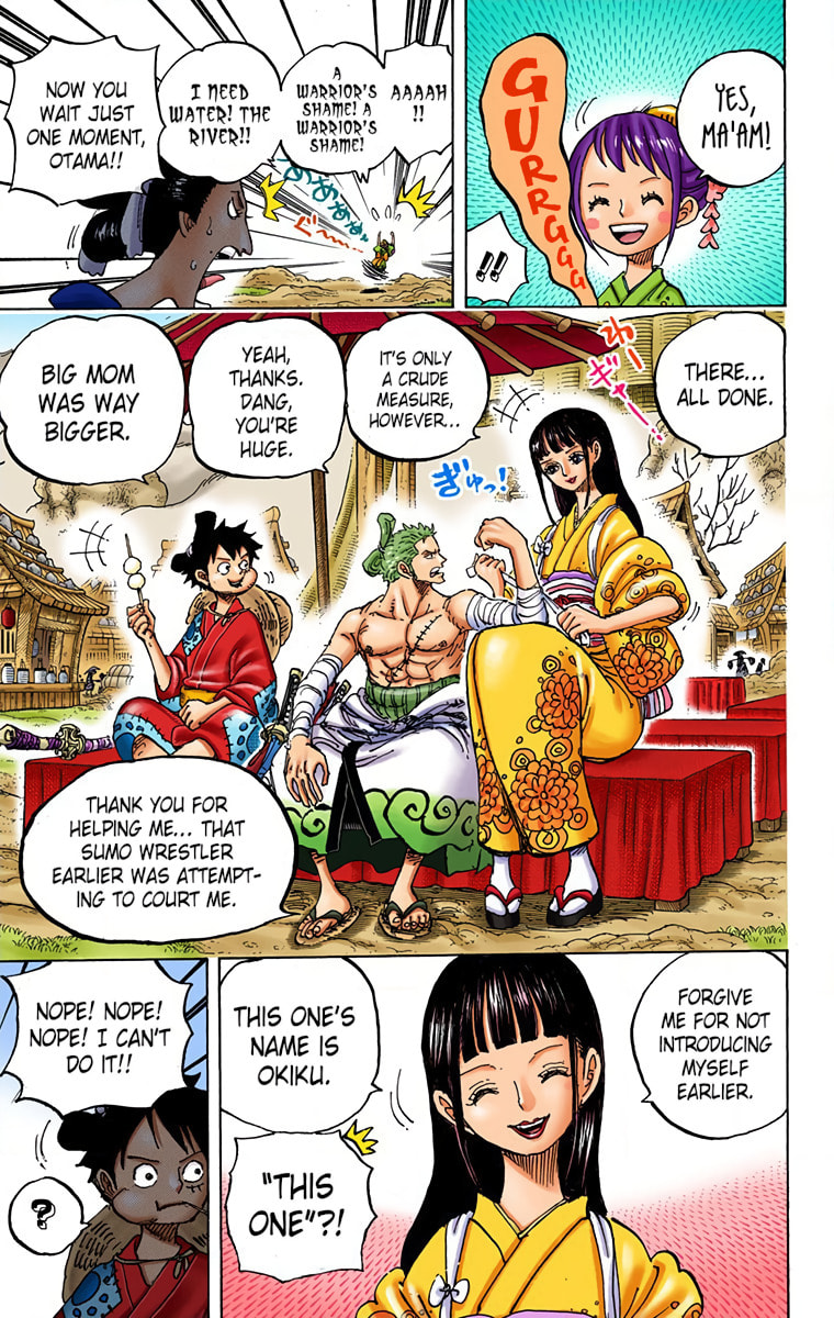 Read One Piece (Colored) chapter 914 image 2 on Lezhin