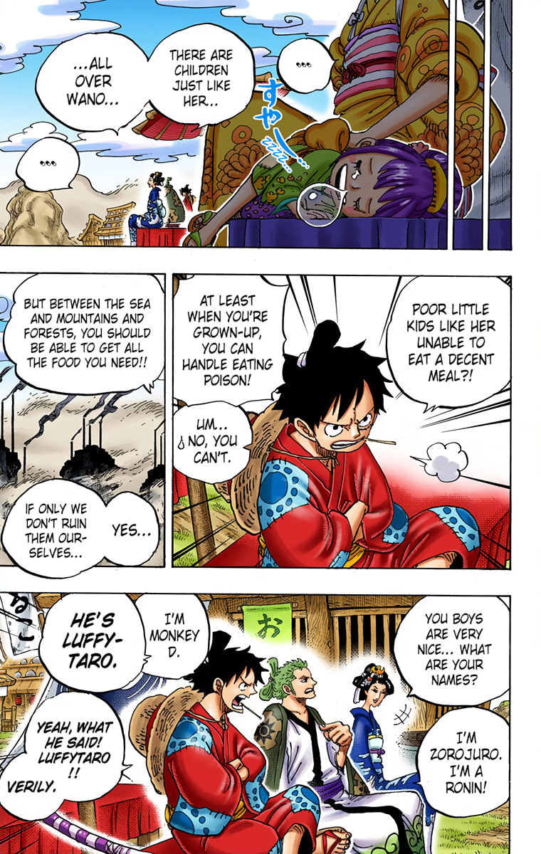 Read One Piece (Colored) chapter 914 image 6 on Lezhin