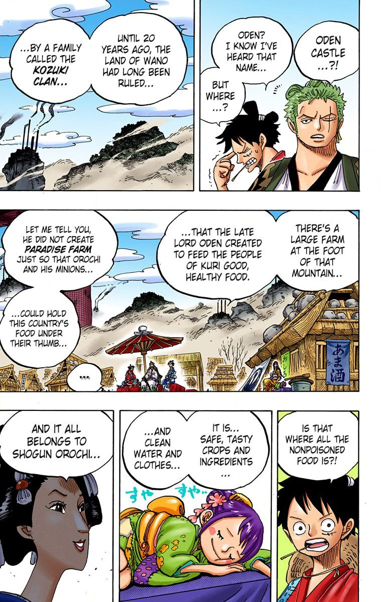Read One Piece (Colored) chapter 914 image 8 on Lezhin