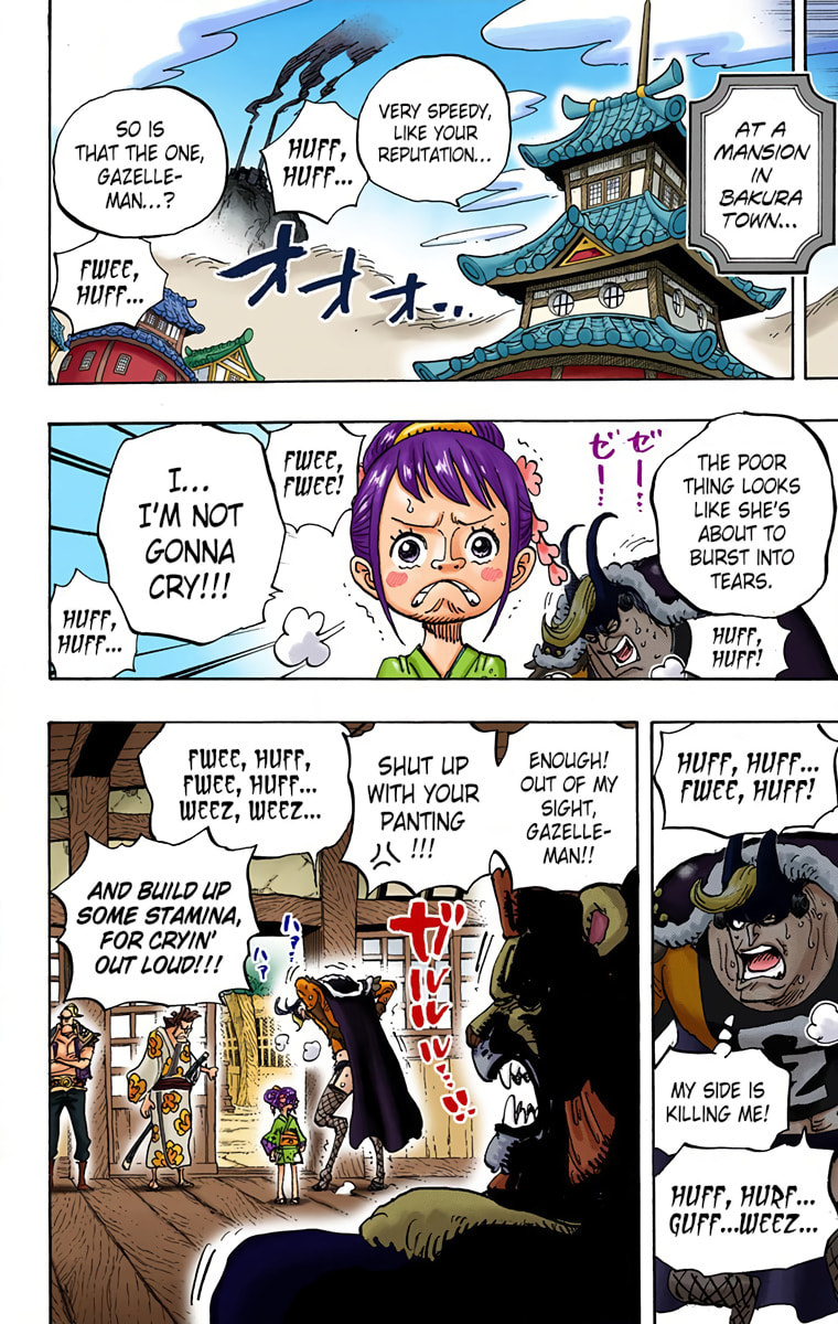 Read One Piece (Colored) chapter 915 image 3 on Lezhin