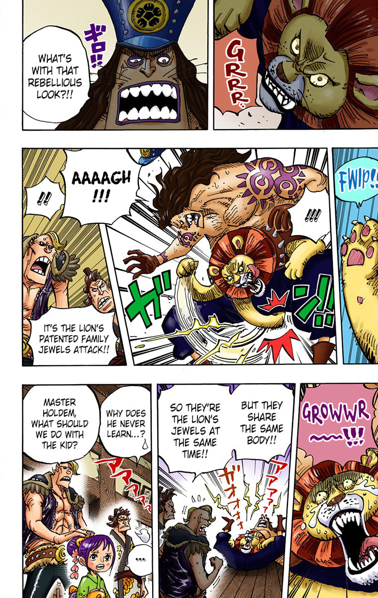 Read One Piece (Colored) chapter 915 image 5 on Lezhin