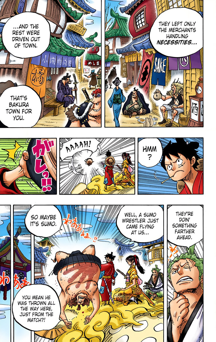 Read One Piece (Colored) chapter 915 image 9 on Lezhin
