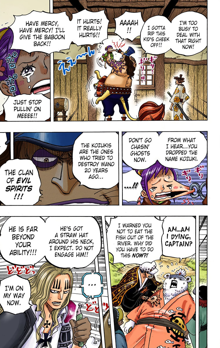 Read One Piece (Colored) chapter 916 image 10 on Lezhin