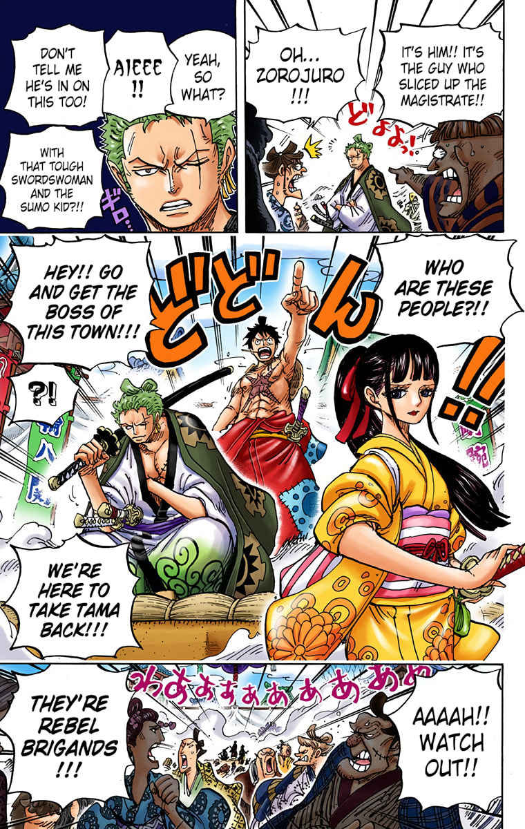 Read One Piece (Colored) chapter 916 image 13 on Lezhin