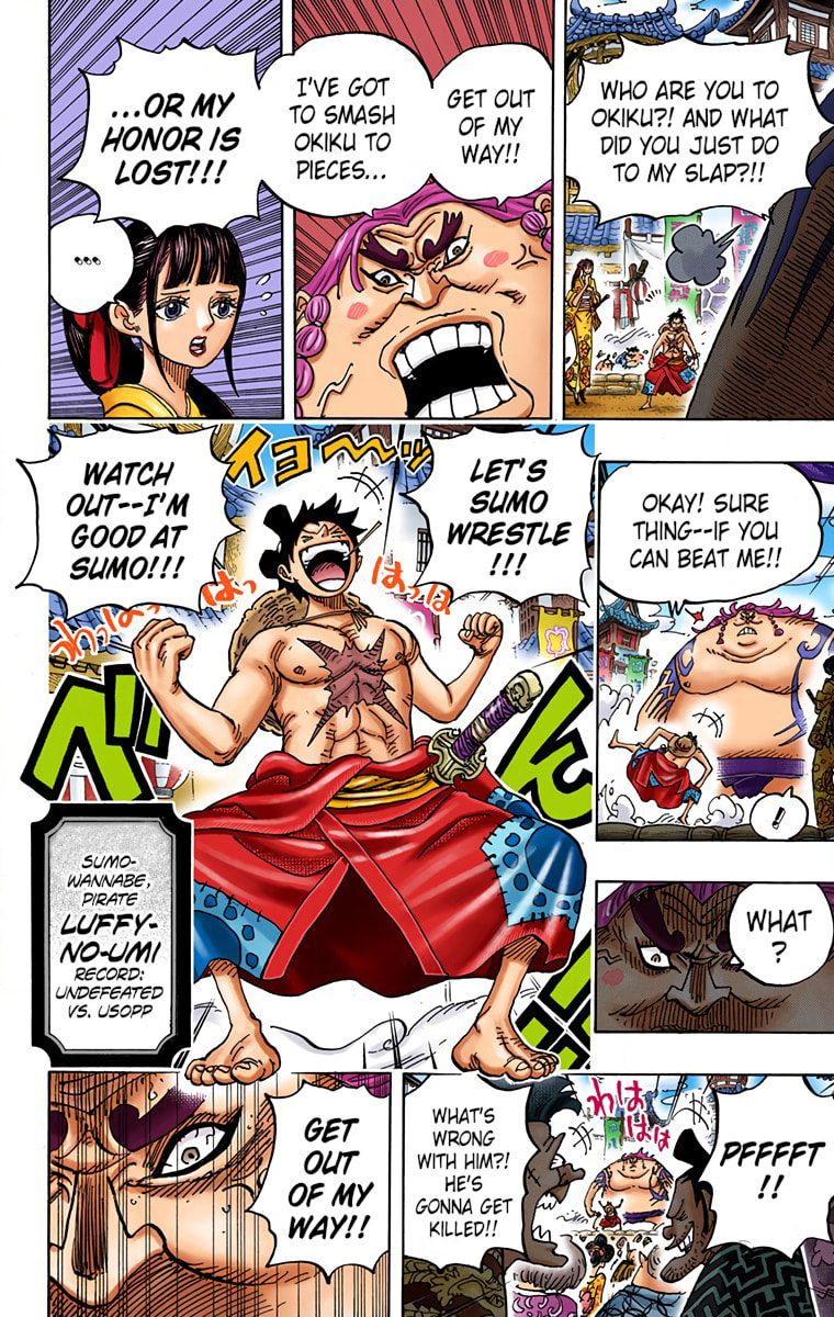 Read One Piece (Colored) chapter 916 image 7 on Lezhin
