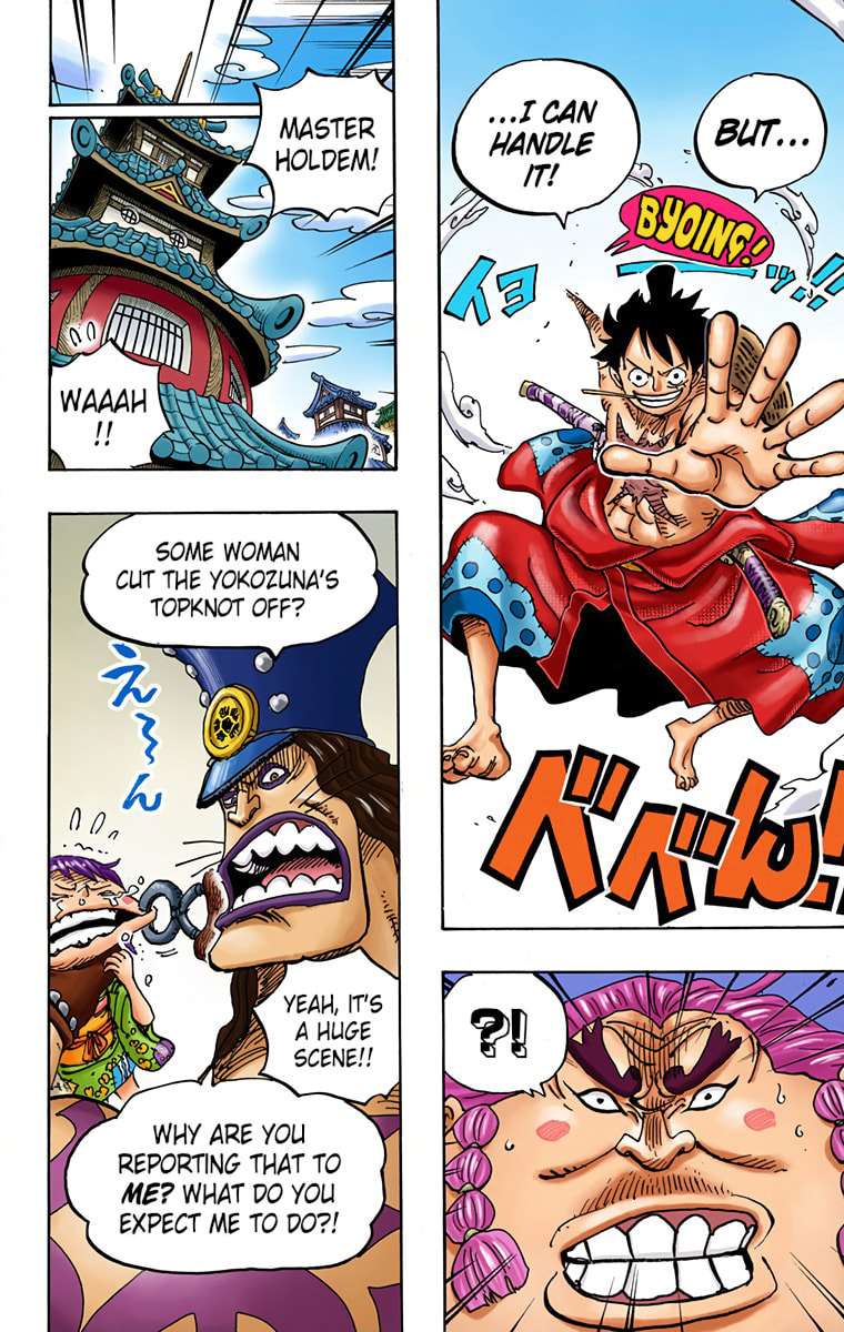 Read One Piece (Colored) chapter 916 image 9 on Lezhin