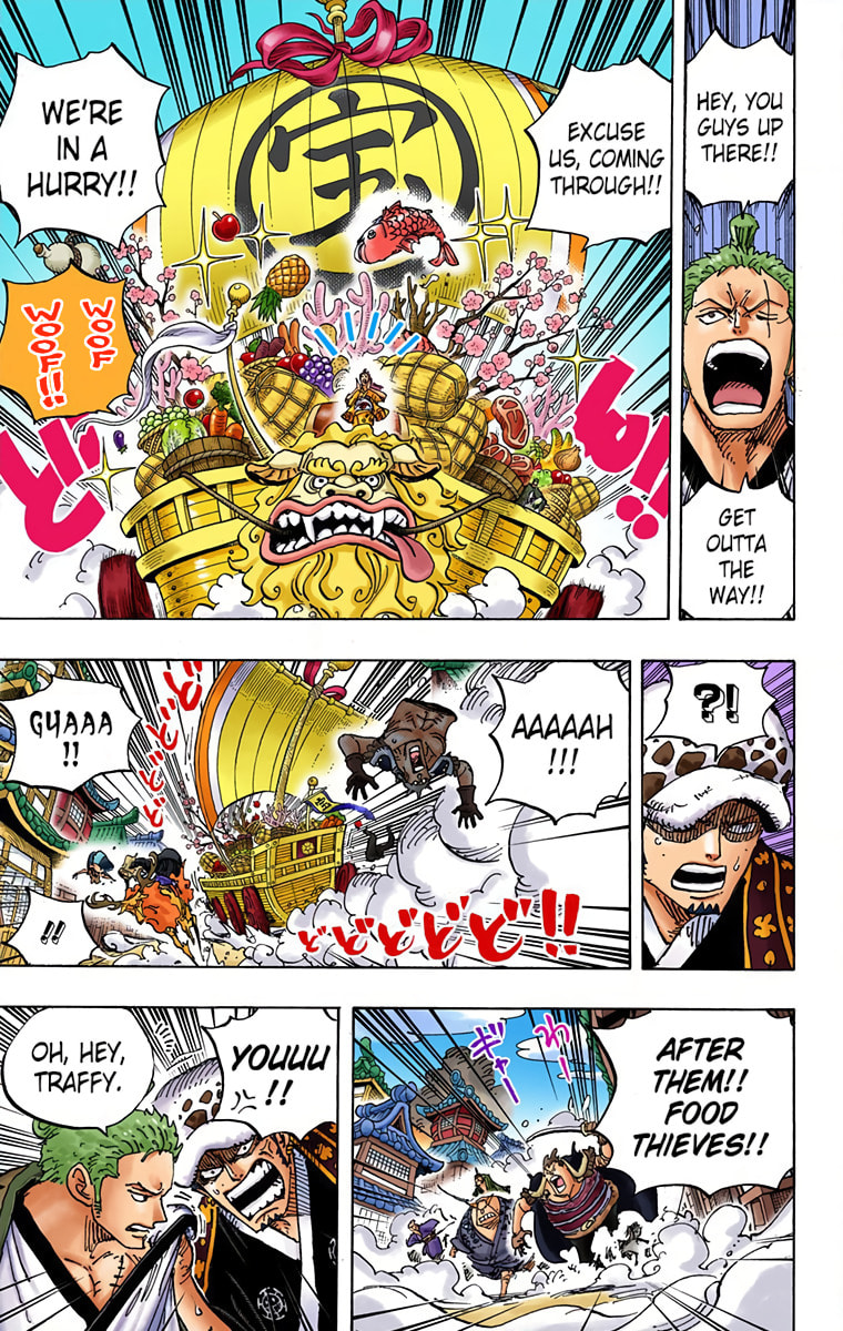 Read One Piece (Colored) chapter 918 image 10 on Lezhin
