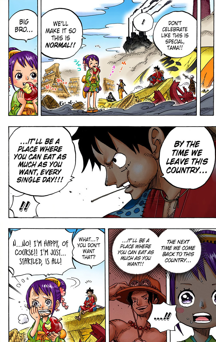 Read One Piece (Colored) chapter 918 image 14 on Lezhin