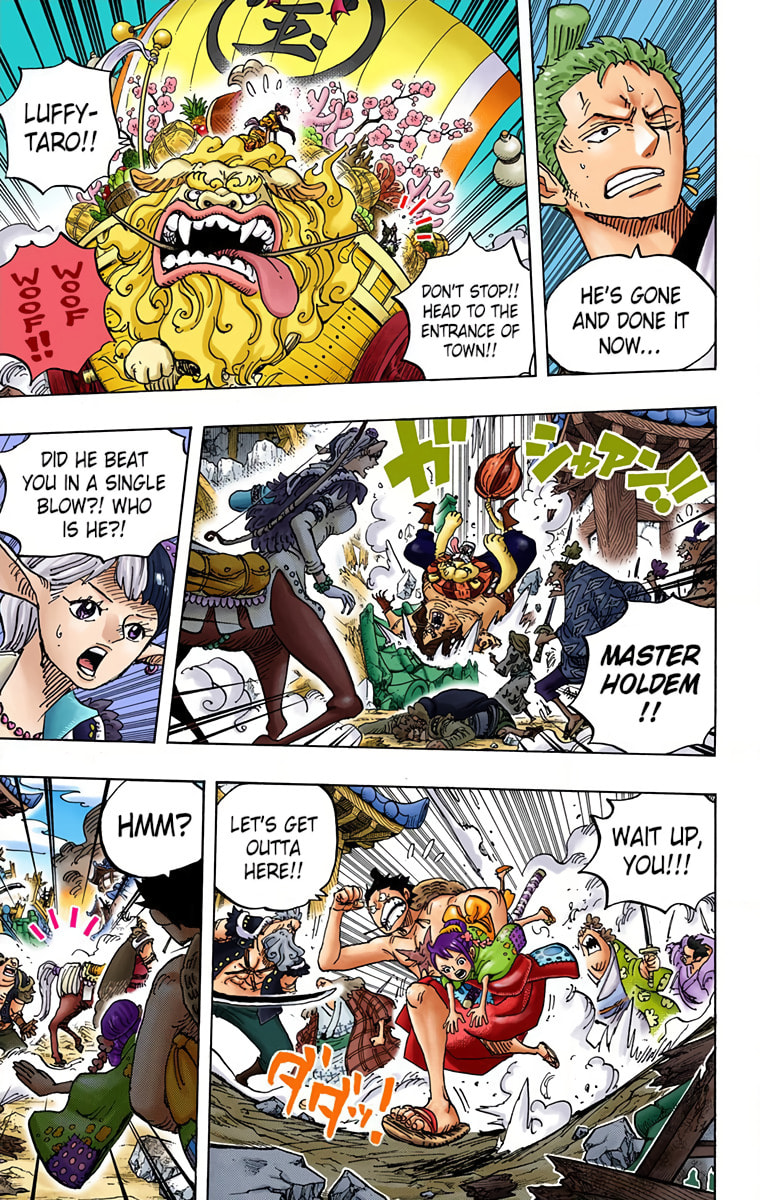 Read One Piece (Colored) chapter 918 image 2 on Lezhin