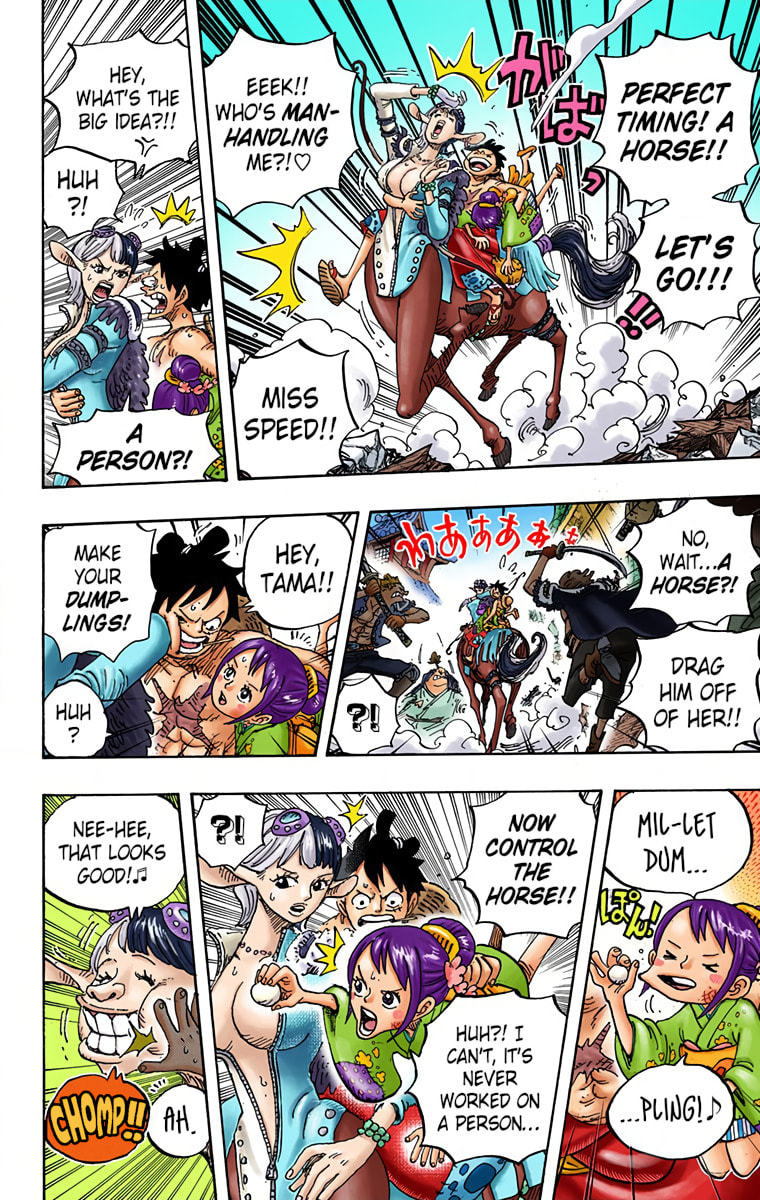 Read One Piece (Colored) chapter 918 image 3 on Lezhin