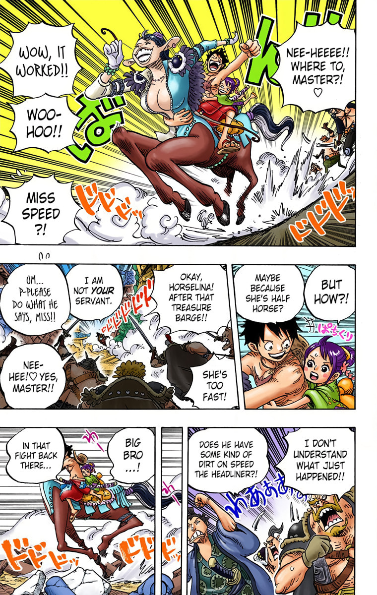 Read One Piece (Colored) chapter 918 image 4 on Lezhin