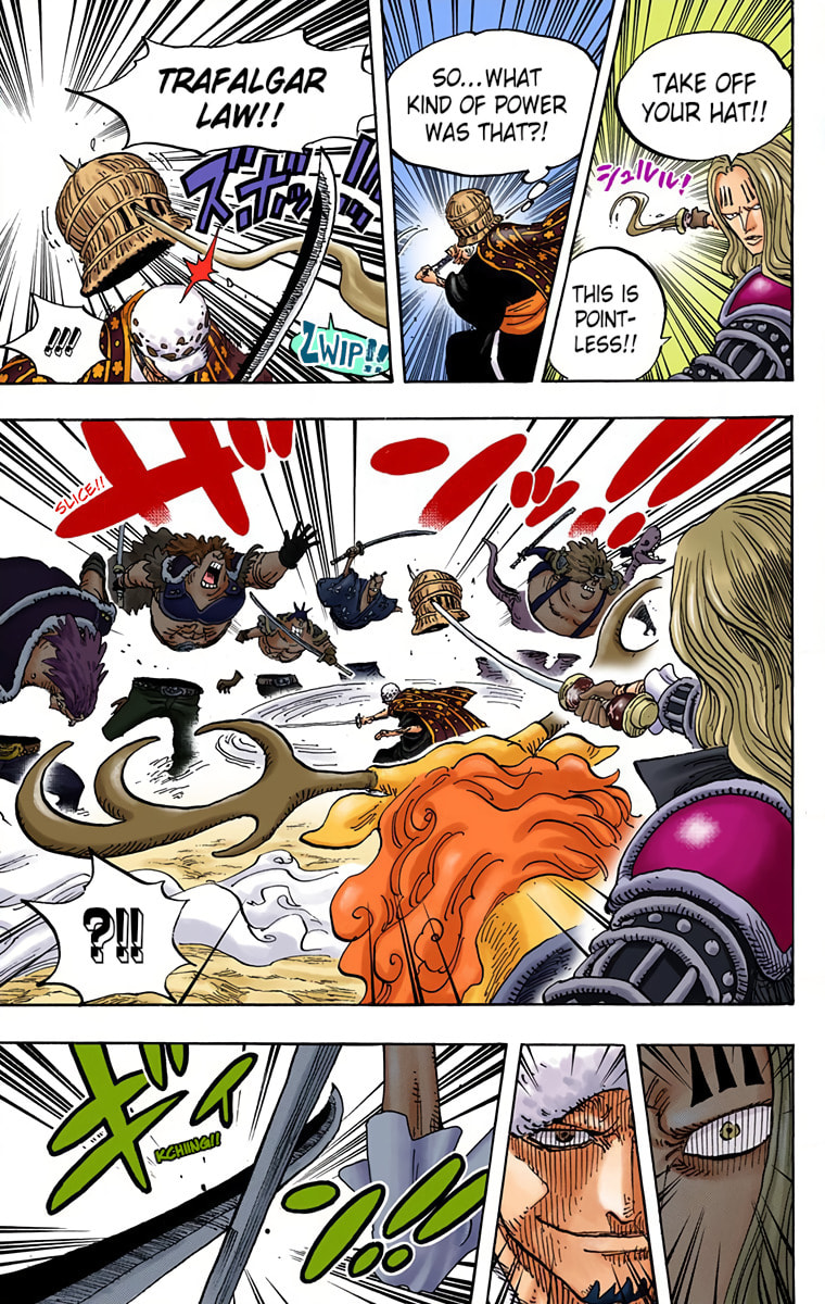 Read One Piece (Colored) chapter 918 image 8 on Lezhin
