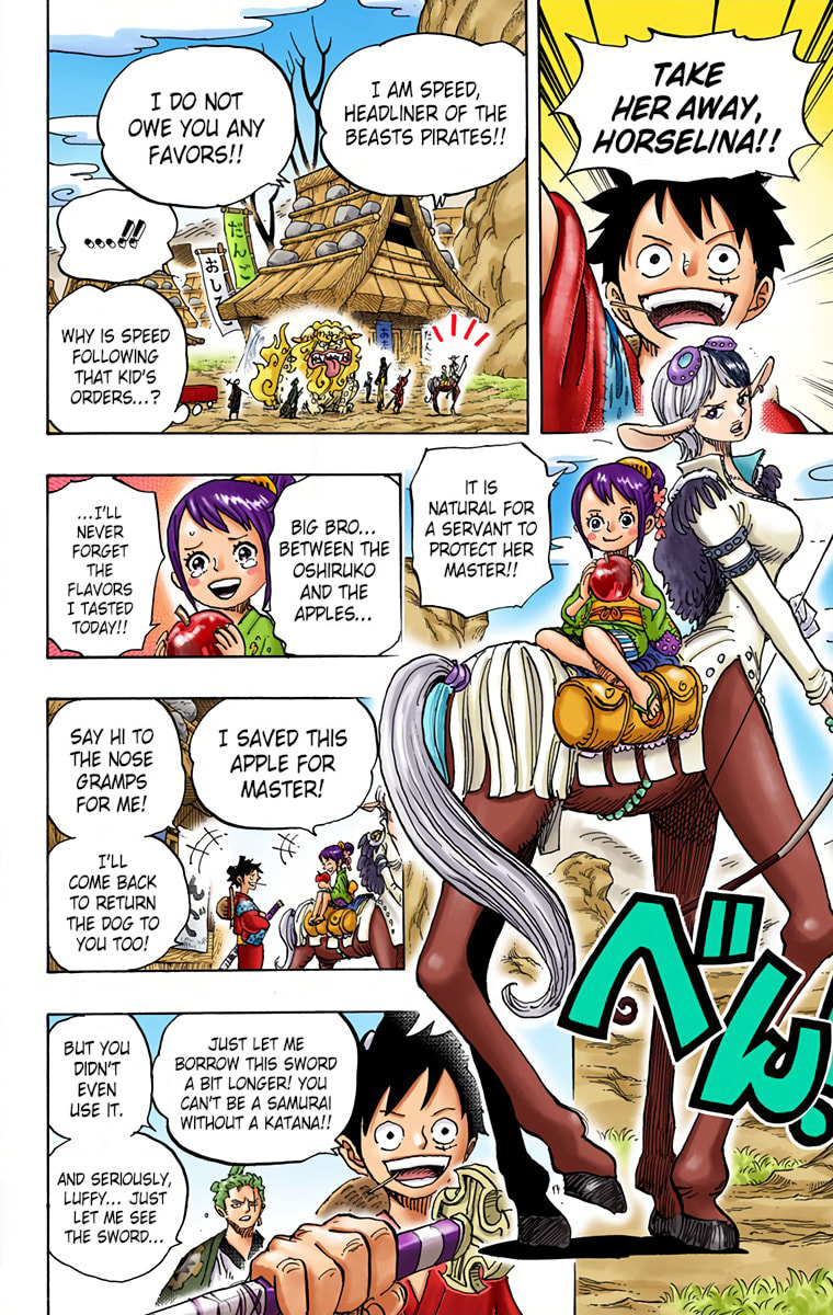 Read One Piece (Colored) chapter 919 image 1 on Lezhin