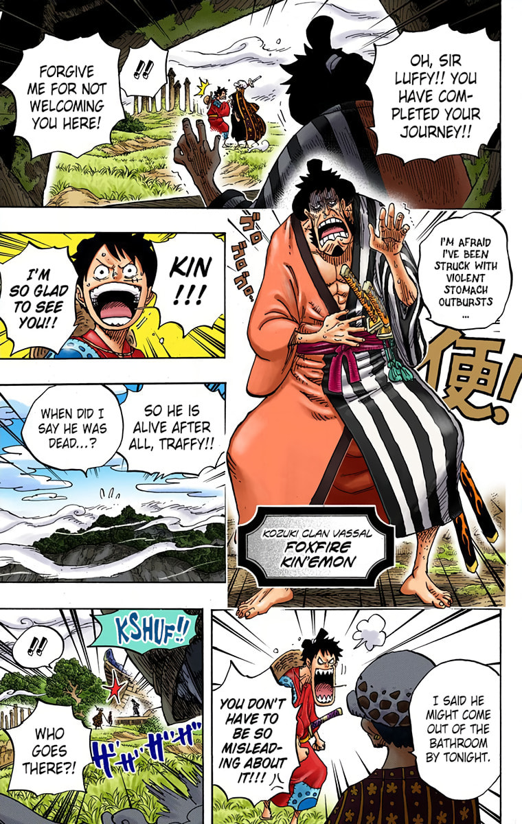 Read One Piece (Colored) chapter 919 image 10 on Lezhin