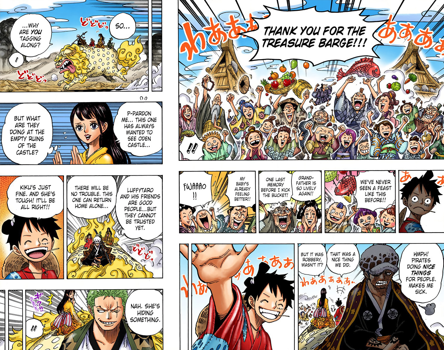 Read One Piece (Colored) chapter 919 image 3 on Lezhin