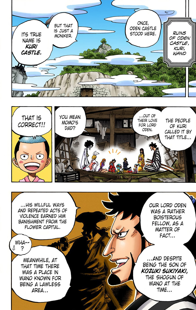 Read One Piece (Colored) chapter 920 image 1 on Lezhin