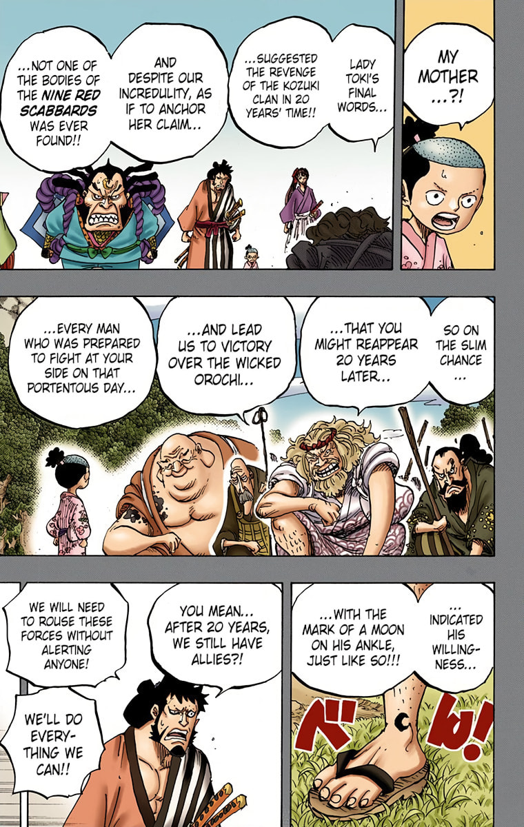 Read One Piece (Colored) chapter 920 image 11 on Lezhin