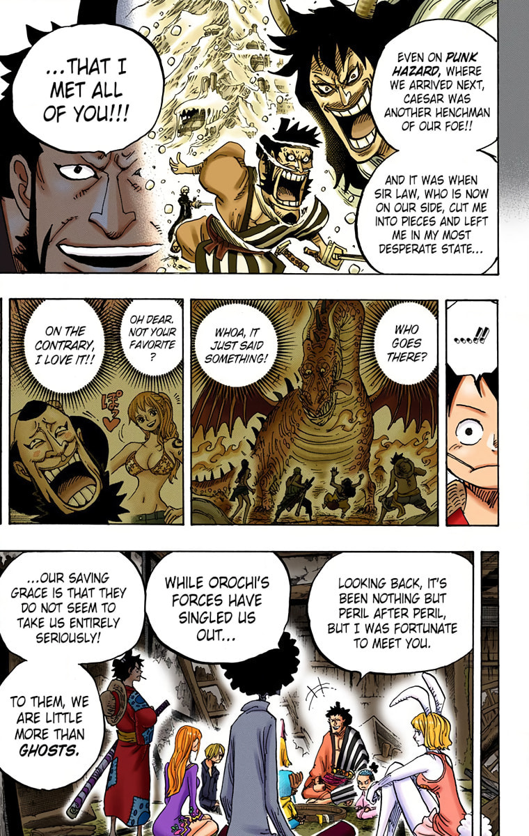 Read One Piece (Colored) chapter 920 image 13 on Lezhin