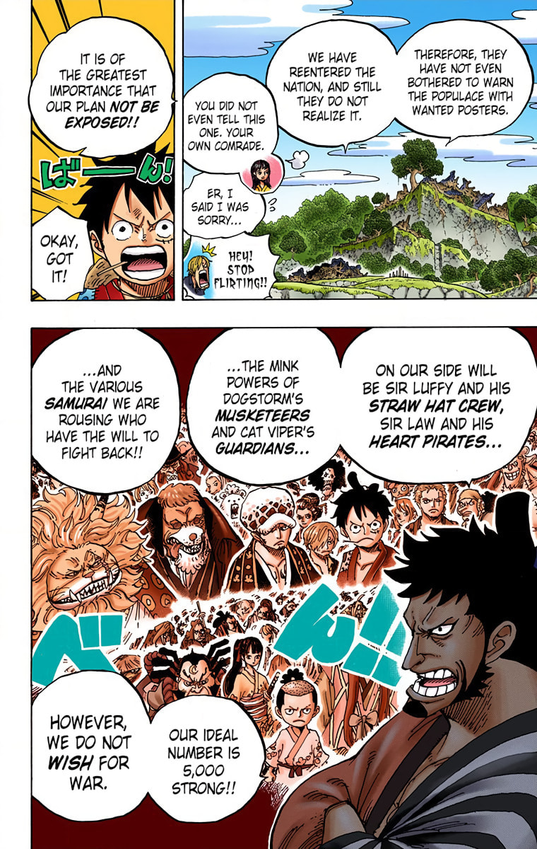 Read One Piece (Colored) chapter 920 image 14 on Lezhin