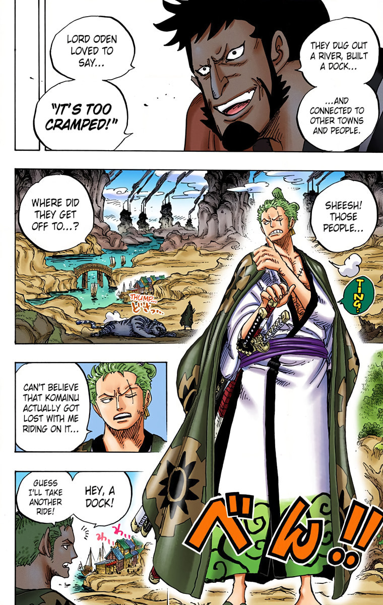 Read One Piece (Colored) chapter 920 image 3 on Lezhin