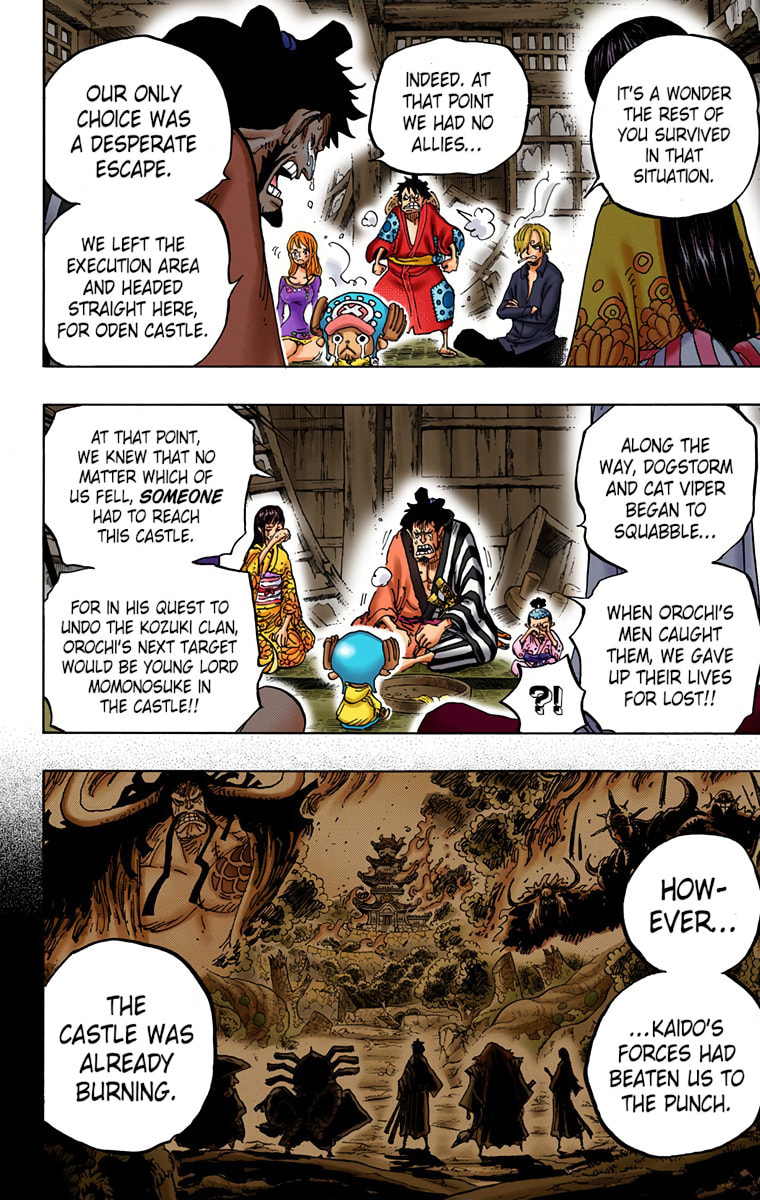 Read One Piece (Colored) chapter 920 image 6 on Lezhin