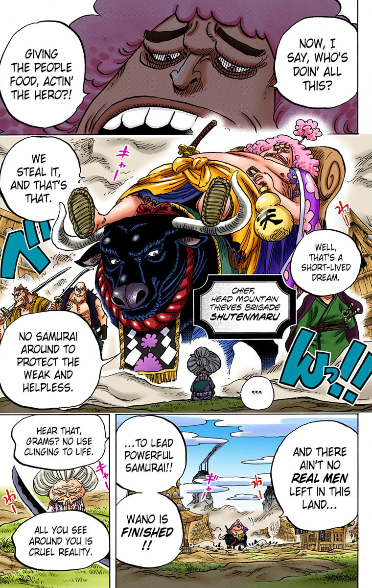 Read One Piece (Colored) chapter 921 image 10 on Lezhin