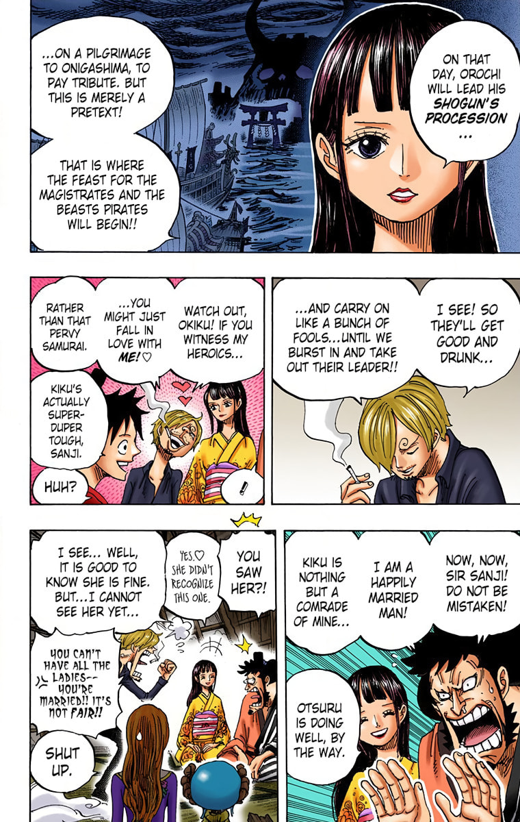 Read One Piece (Colored) chapter 921 image 3 on Lezhin