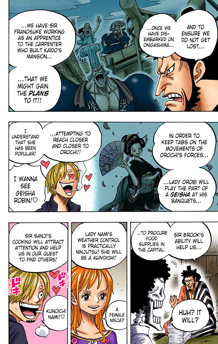 Read One Piece (Colored) chapter 921 image 5 on Lezhin