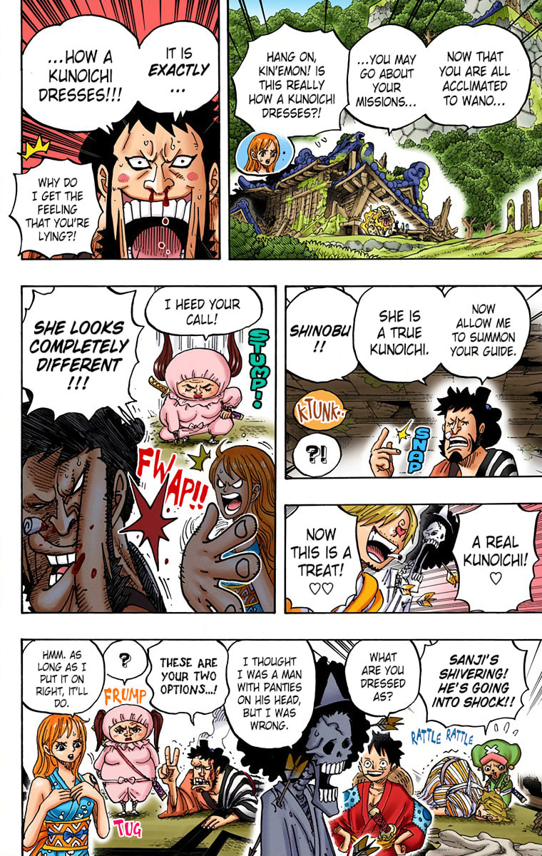 Read One Piece (Colored) chapter 921 image 7 on Lezhin