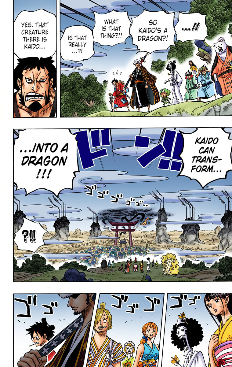 Read One Piece (Colored) chapter 922 image 1 on Lezhin